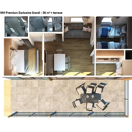 Victoria Mobilehome In Padova Premium Camping Resort Banjol